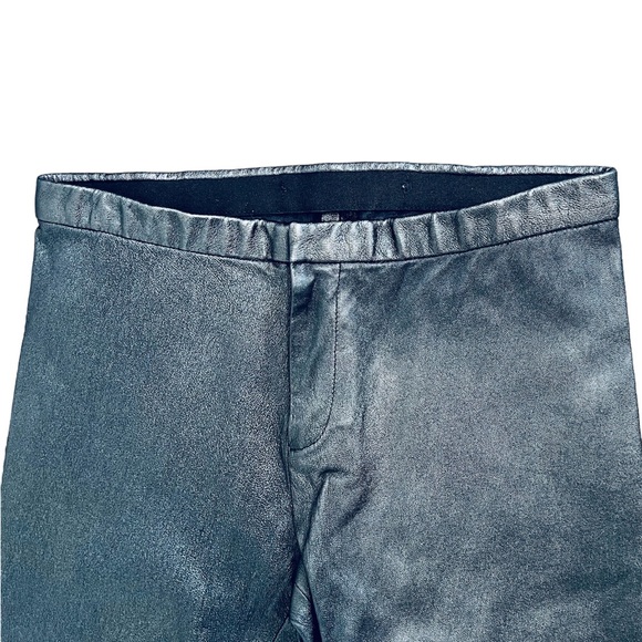 THEORY**Platinum Leather Pants***US 2 $1095 - Picture 3 of 5